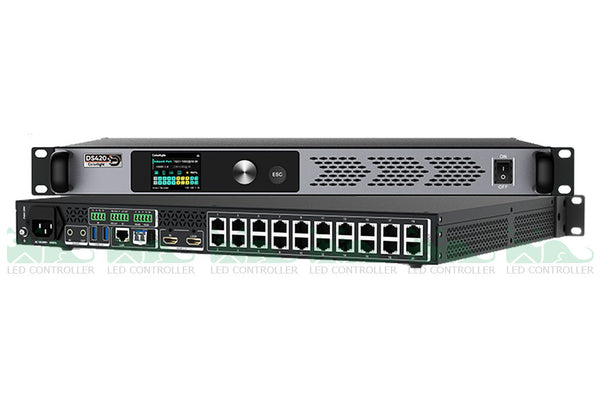 Colorlight Rhino System DS420 4K Distributed Processors All-In-One LED Decoder AV over IP System