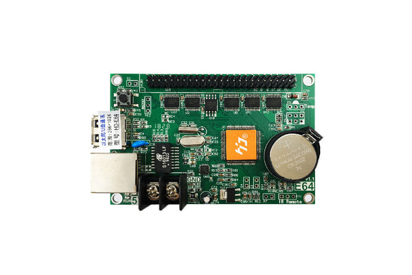 Huidu Single-dual Color RJ45 Port Series LED Controller Card HD-E64LED Controller