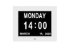 8 Inch Digital Calendar Day Clock